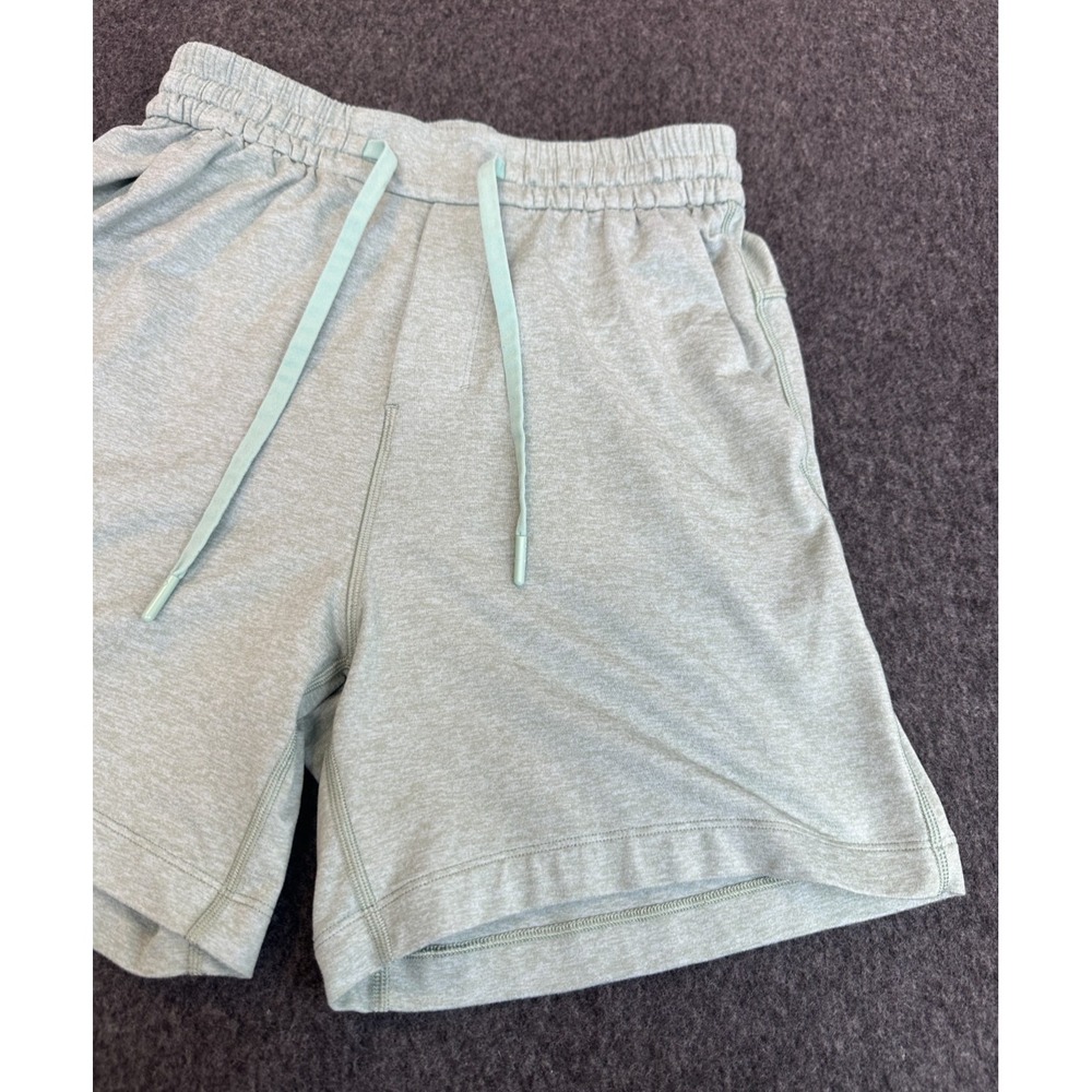 Lululemon Soft Jersey 5" Shorts Men's XS Mint Green Stretch Athletic Running - Picture 4 of 14